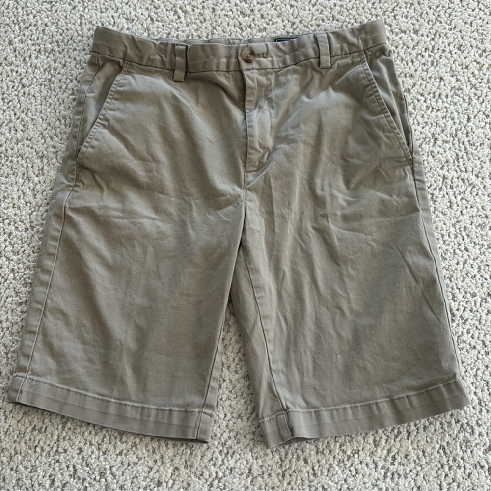 Vineyard Vines Breaker Shorts Boy’s Size 16 in Khaki